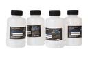Touch up paint bottle. 500ml capacity with inbuilt brush & agitating marble. Secure fitted lid. 200 bottles per case.