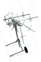 Sprayers classic mobile vehicle panel holding stand. Fully rotating & adjustable.