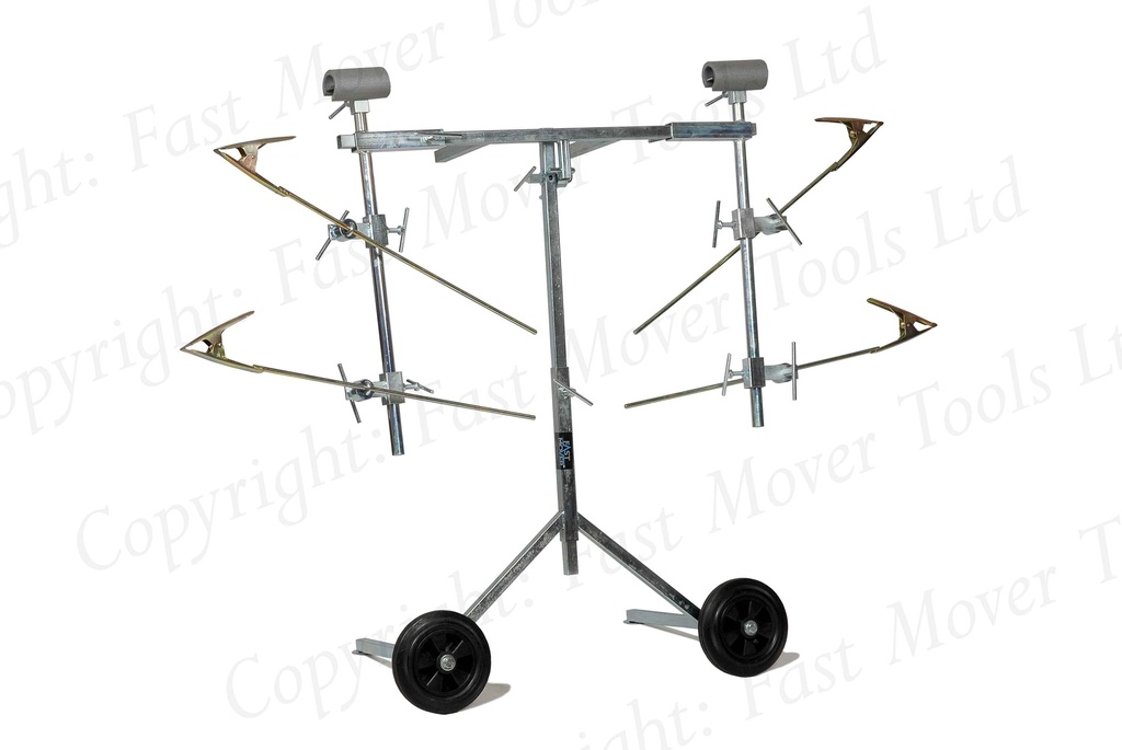 Sprayers mobile bumper spraying stand, fully adjustable & rotating