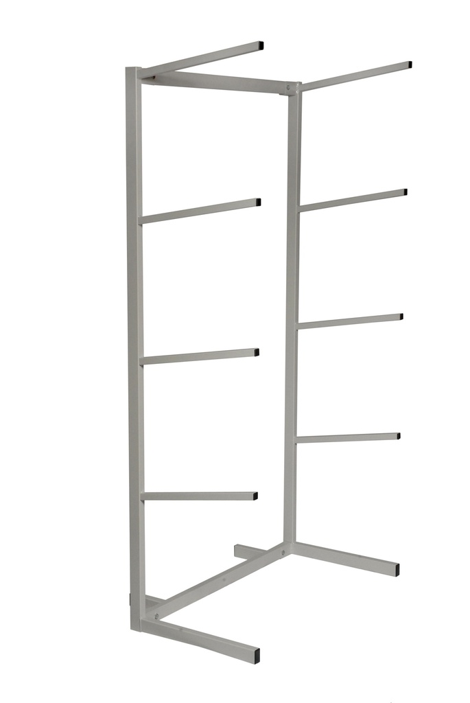 Bumper storage rack for 4 large bumpers. Floor standing
