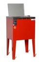 Semi- automatice spray gun cleaner for 2 spray guns. Fitted with long life diaphragm pump