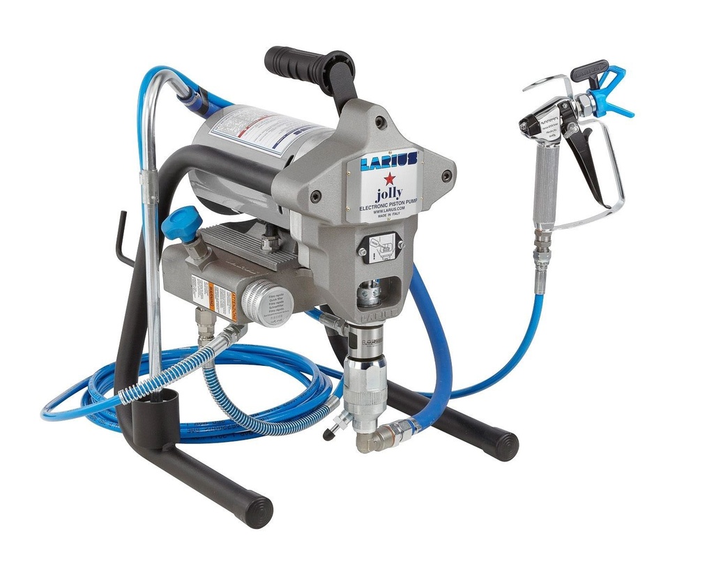 Airless Skipper paint sprayer pump. 110volt. 220BAR 1.9lt flow. Comes with spray gun & hose
