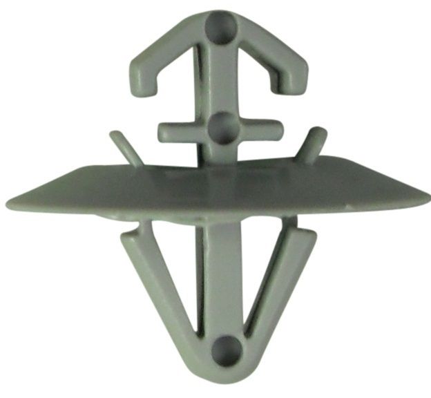 Trim Clip Grey Panel Clip to fit 8mm Hole. PK 10