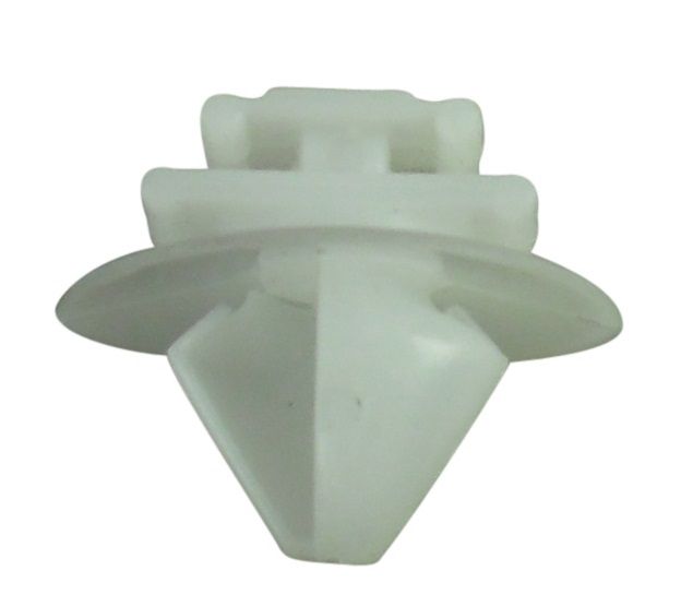Trim Clip White Moulding Clip to fit 8mm Hole. PK
