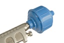 Inline water trap for spray guns. 1/4bsp thread