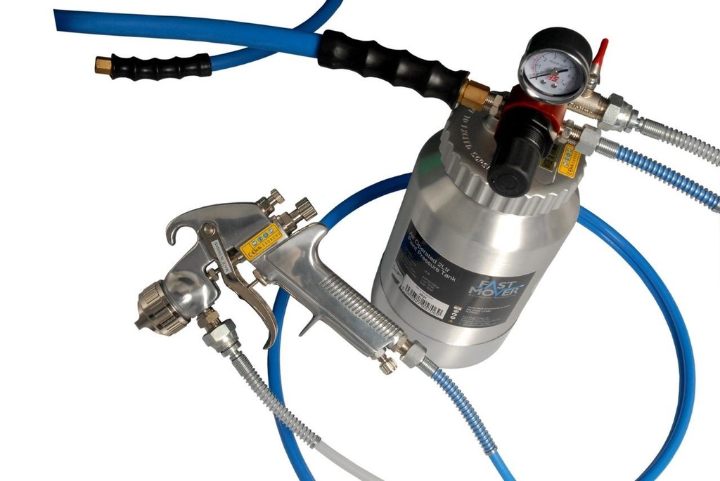 Pressure  Pot Kit, 2mtr Hose, 1.8mm Gun Standard