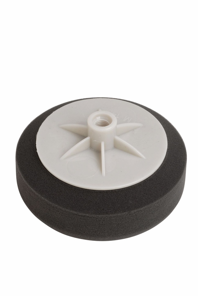 Soft black polishing pad 150 x 50mm M14 thread