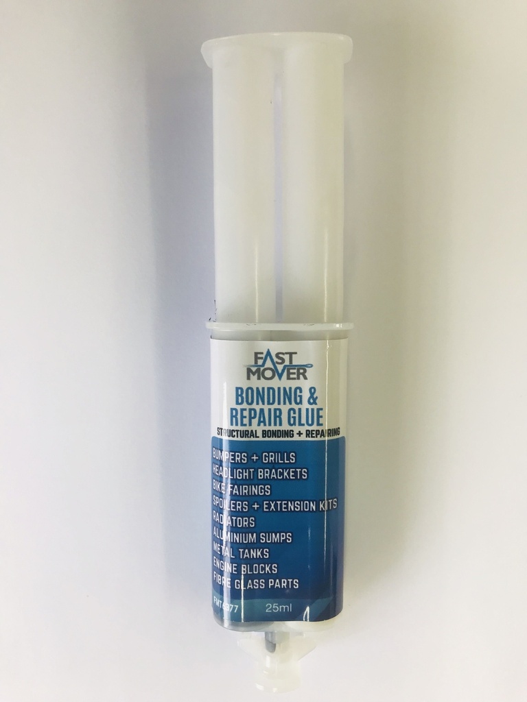 MMA 2 part bonding & repair glue in 25ml cartridge.