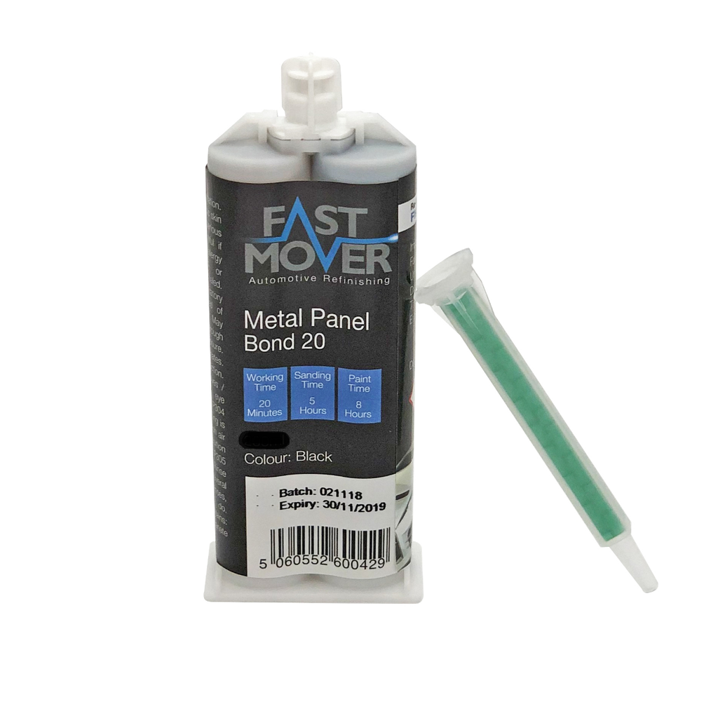 Metal to metal 2 part glue supplied in 50ml cartridge