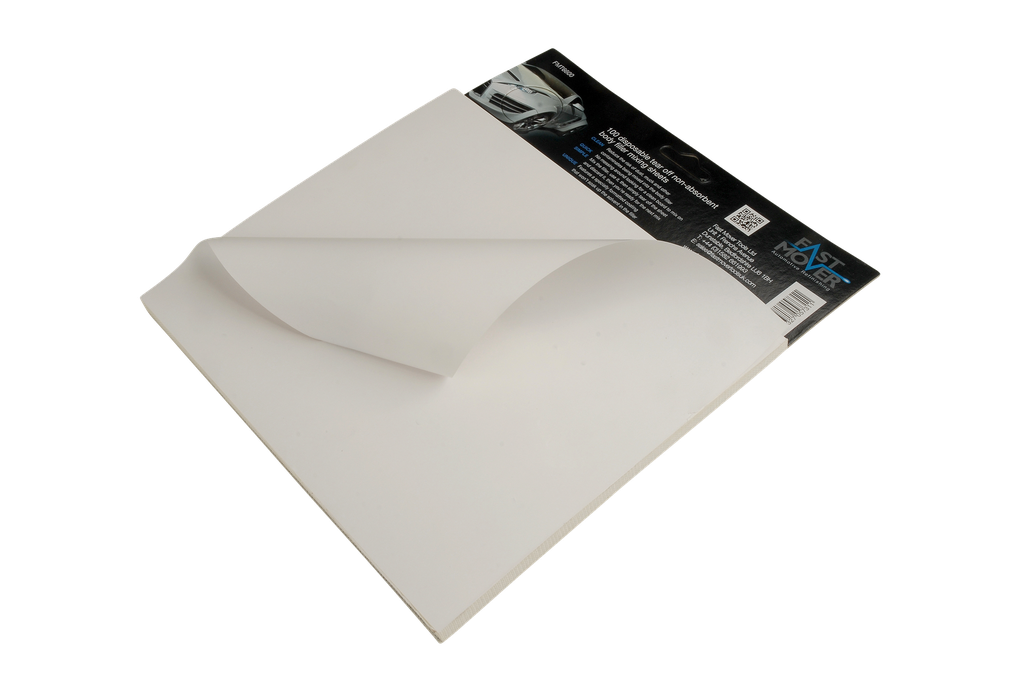Filler mixing board. 250 x325mm. 100 sheets per board