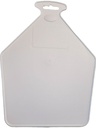Plastic reusable filler mixing board