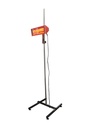 Infrared paint dryer on a stand with switch. 240volt 1000watt