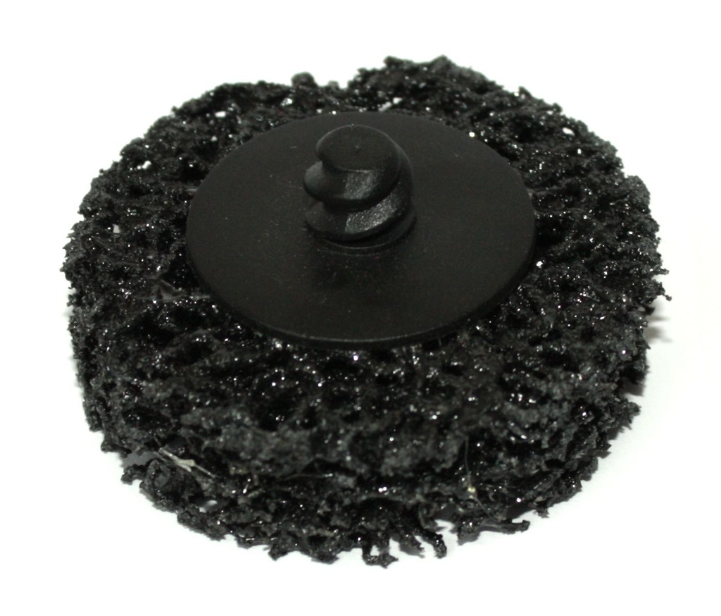 Surface preparation discs with roll on thread. 50mm . 10 discs per pack