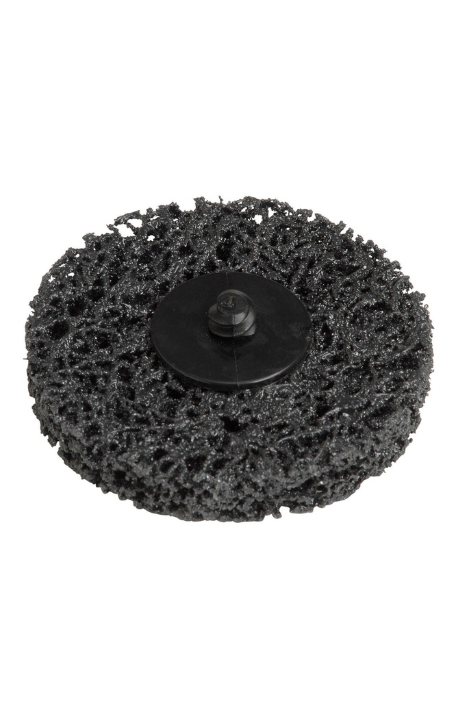 Surface preparation discs with roll on thread. 75mm . 10 discs per pack