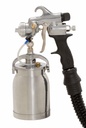 HVLP turbine spray gun with 1000ml paint pot 2.0mm air cap