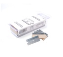 Single edge blades 38 x 19mm. 100 blades per pack. Made in the US