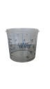 Plastic paint mixing cups with ratios. 750ml . 200 cups per box