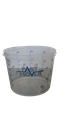 Plastic paint mixing cups with ratios. 385ml . 200 cups per box