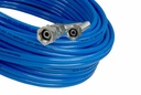 Air & fluid hoses. 15mtrs 1/4bsp thread on air hose & 3/8 thread on fluid hose