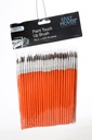 Paint touch up brushes no.4, 5mm. 200 brushes per pack