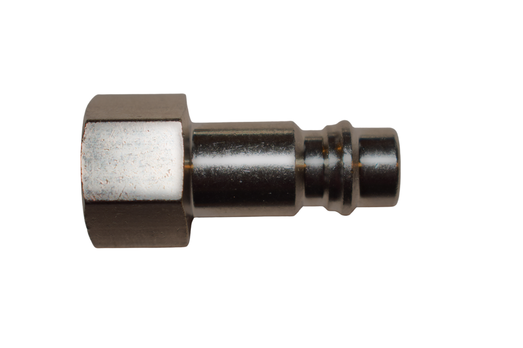 Safety coupling for air fed face mask. 1/4"bspp female thread