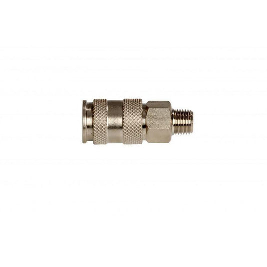 Compressor High Flow Coupler - Male Thread - Pack of 2 