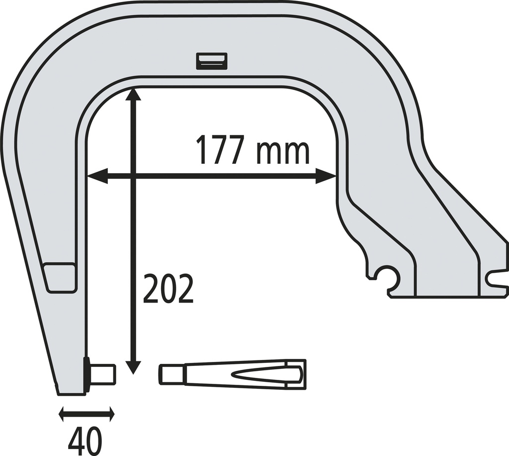 C8 ARM (NON INSULATED)