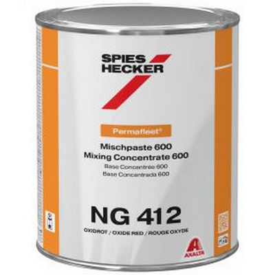 1ltr Spies Hecker Permafleet Series 600 NG 412 Oxide Red Tinter (Each)