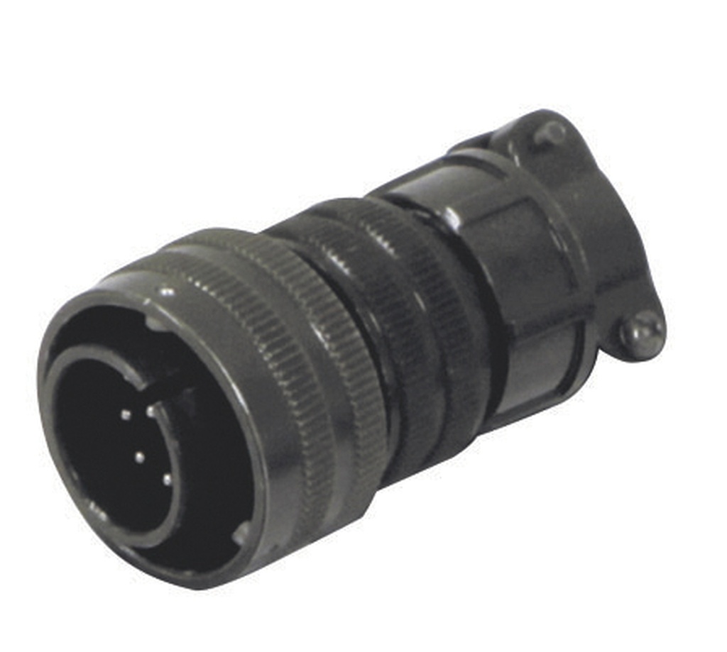 CYLINDRICAL ANALOG MALE DIN CONNECTOR 14 PIN