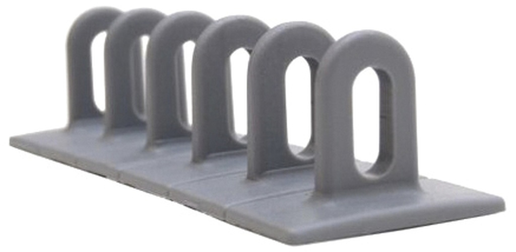SET OF 3 GREY FLAT PLASTIC MULTIPADS (6x50x156mm)