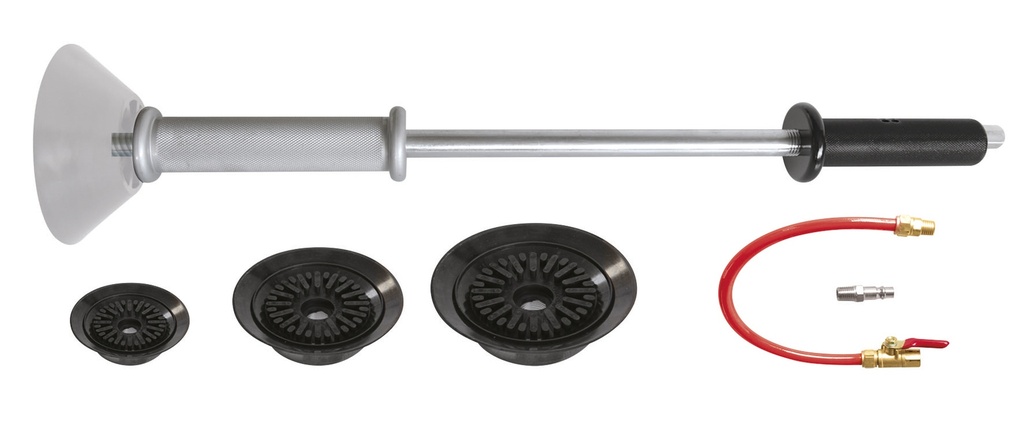 PNEUMATIC SLIDE HAMMER & 3 SUCTION PADS (2.5kg)