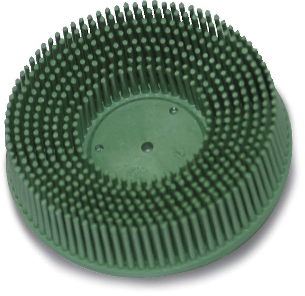 ABRASIVE BRUSH WITH SCREW ATTACHMENT Ø75 GRAIN 50