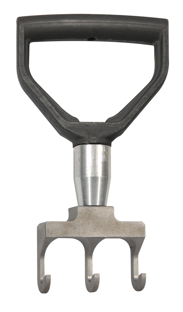 THREE-TOOTH PULLING CLAW