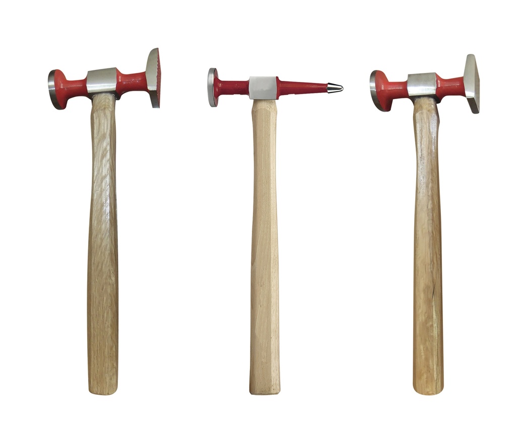 PLANISHING KIT (SET OF 3 HAMMERS & 4 TOE DOLLIES)