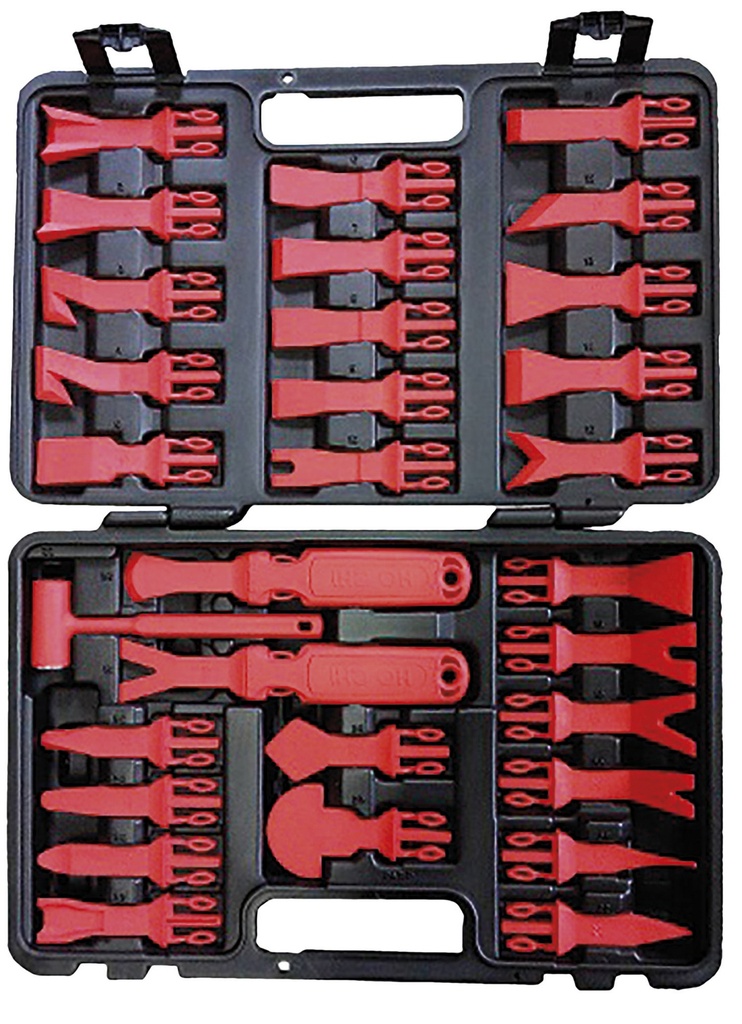 SET OF 30 STRIPPING AND SANDING TOOLS