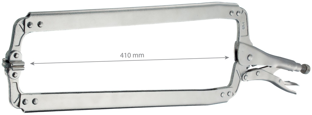 FLAT-END VICE CLAMP x2 (610mm)