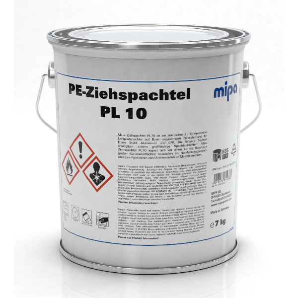 PL 10 Ziehspachtel without Hardener P (7KG)