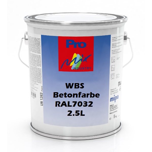 Mipa WBS Betonfarbe RAL 7032 (1ITEM)
