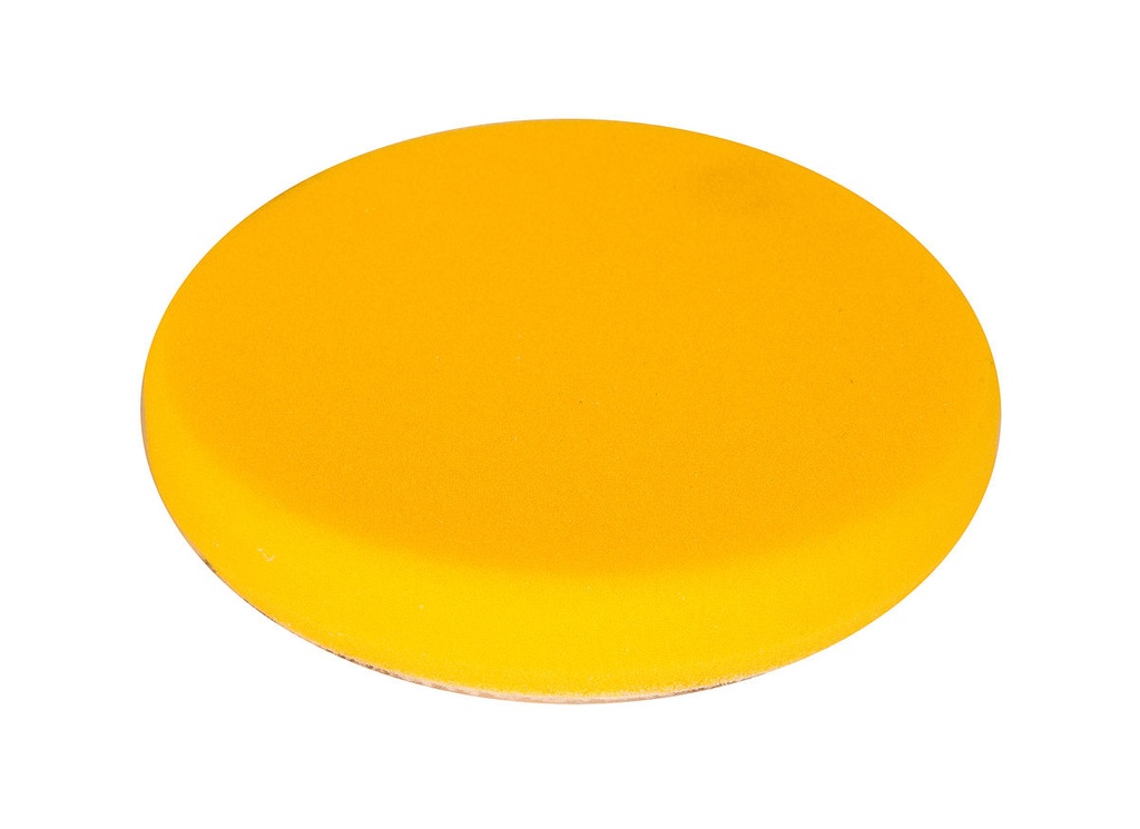 Polishing Foam Pad 150x25mm Yellow Flat, 2/Pack