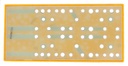 Backing Pad 81x165mm for DEOS 353 50H Medium
