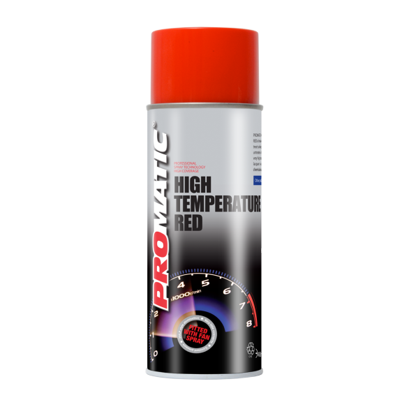 PROMATIC - RED HIGH TEMPERATURE AEROSOL (400ML)