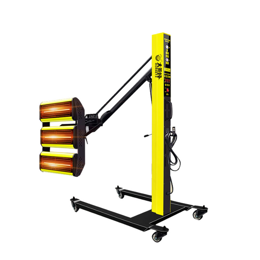 CureTec Mobile Three Headed Shortwave Infrared Ceramic Coating Dryer 