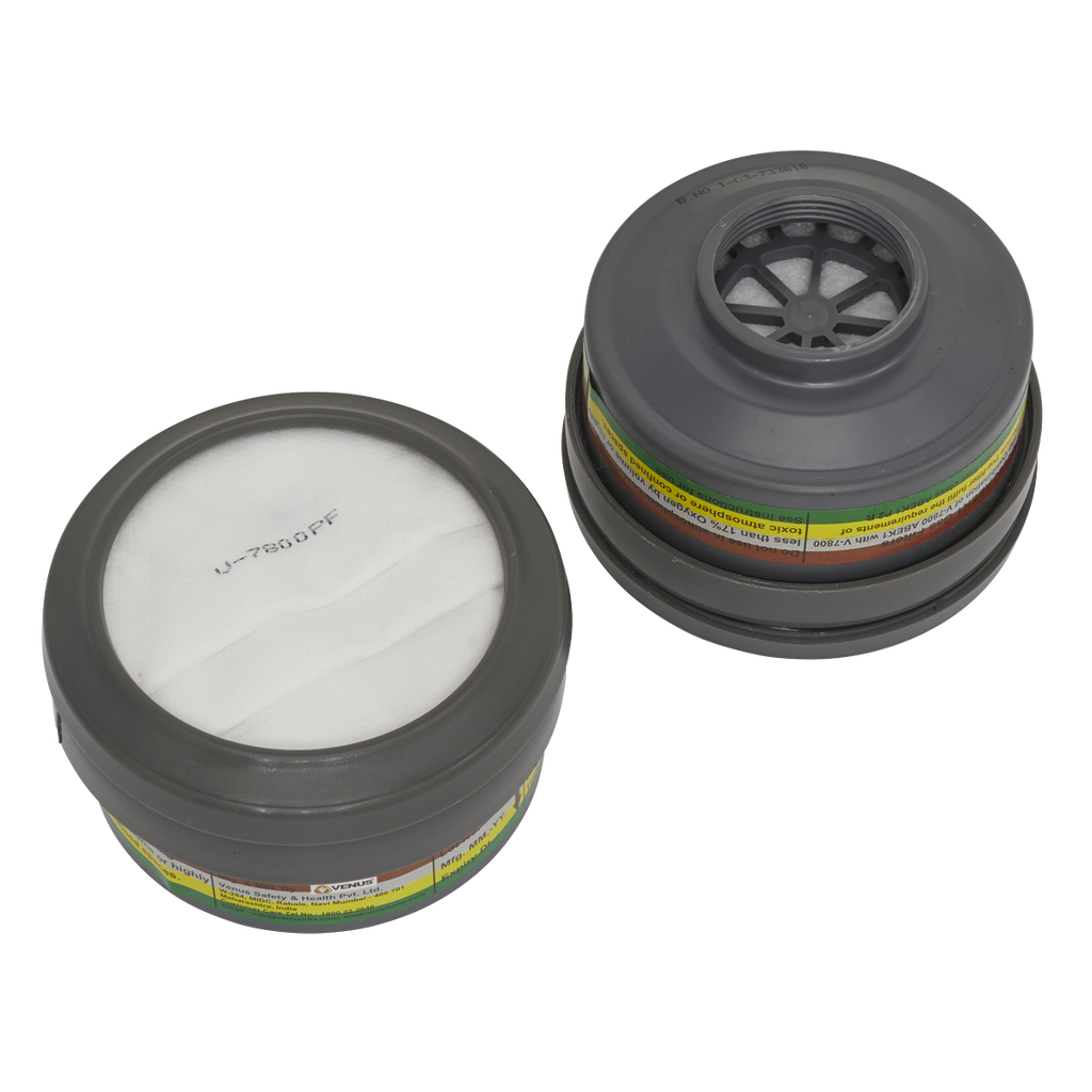 Cartridge ABEK1 P2R - Pack of 2