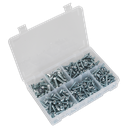 Machine Screw Assortment Countersunk & Pan Head Pozi - M5-M8 - 264pc