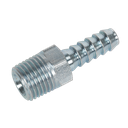 PCL Screwed Tailpiece Male 1/4"BSPT - 1/4" Hose - Pack of 5