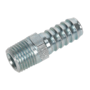 PCL Screwed Tailpiece Male 1/4"BSPT - 3/8" Hose - Pack of 5