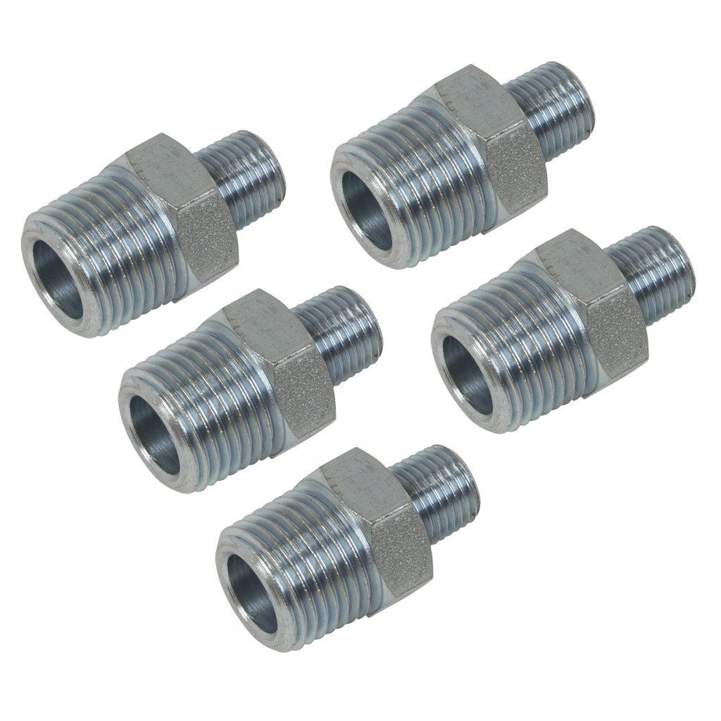 PCL Reducing Union 1/2"BSPT to 1/4"BSPT - Pack of 5