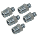 PCL Reducing Union 1/2"BSPT to 1/4"BSPT - Pack of 5