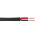 8.75A Thick Wall Flat Twin Automotive Cable 30m - Black