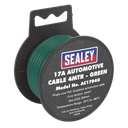 17A Thick Wall Automotive Cable 4m - Green